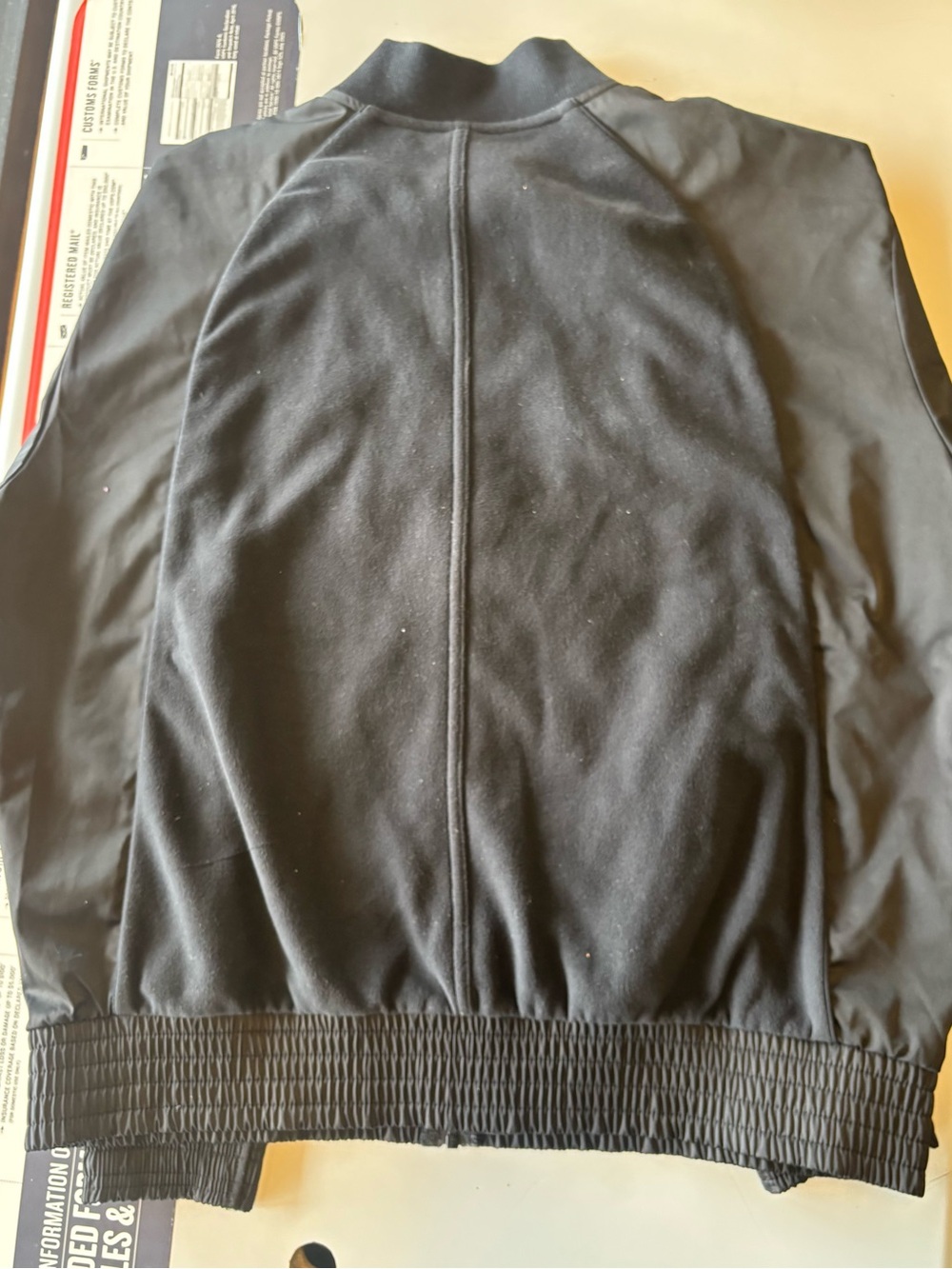 Athleta Black Bomber Jacket - Picture 3 of 5